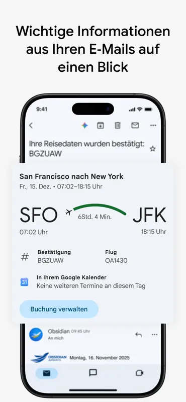 Gmail – E-Mail von Google screenshot 2 of 10
