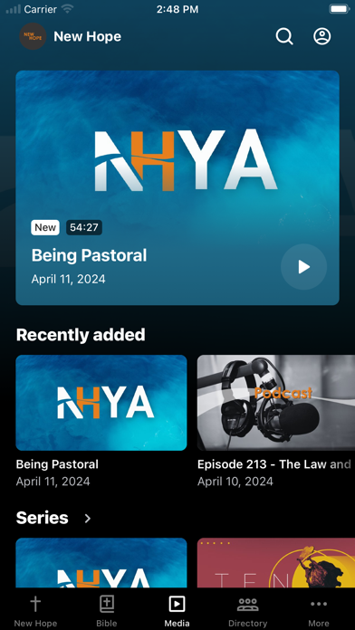 New Hope Church Niagara Screenshot