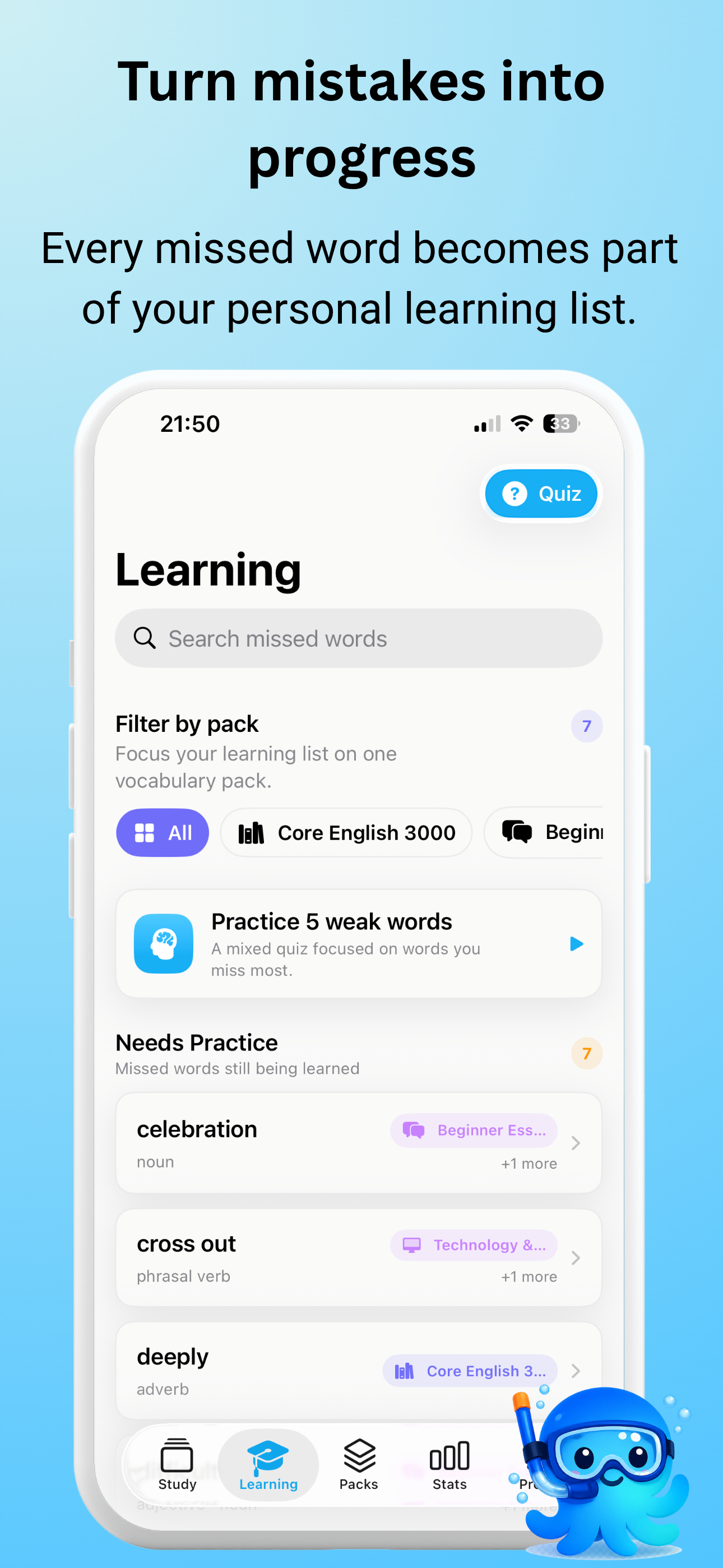 Octobo: English Vocabulary screenshot 3