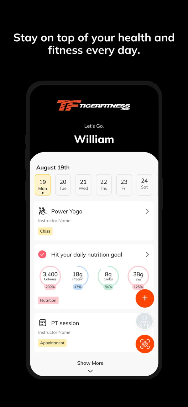 Screenshot #2 pour Tiger Fitness Trainer