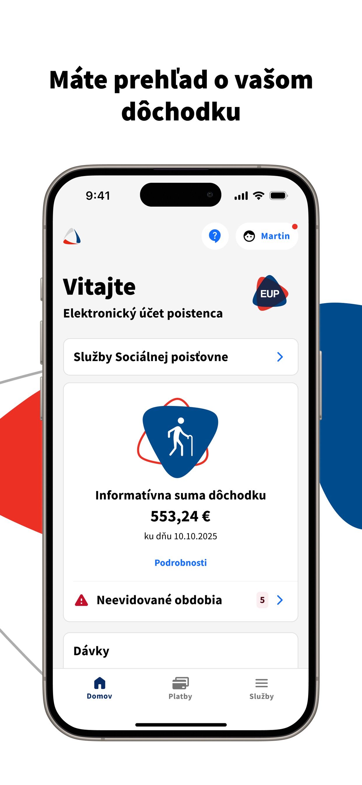 Screenshot 3 of Sociálna poisťovňa