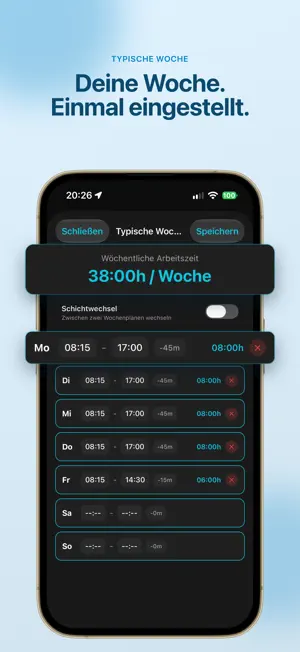 Zeiterfassung - Chrono screenshot 3