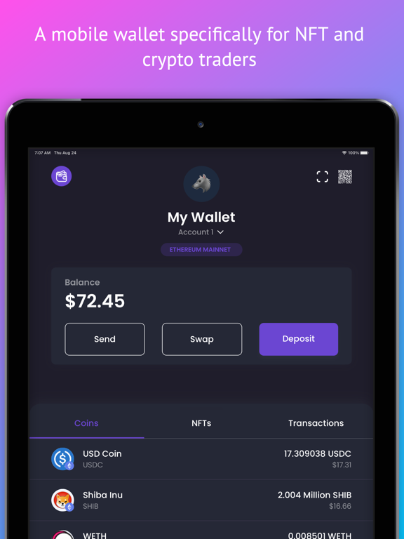 HaHa Wallet: Invest Smarter iPad screenshot 3 - Finance app