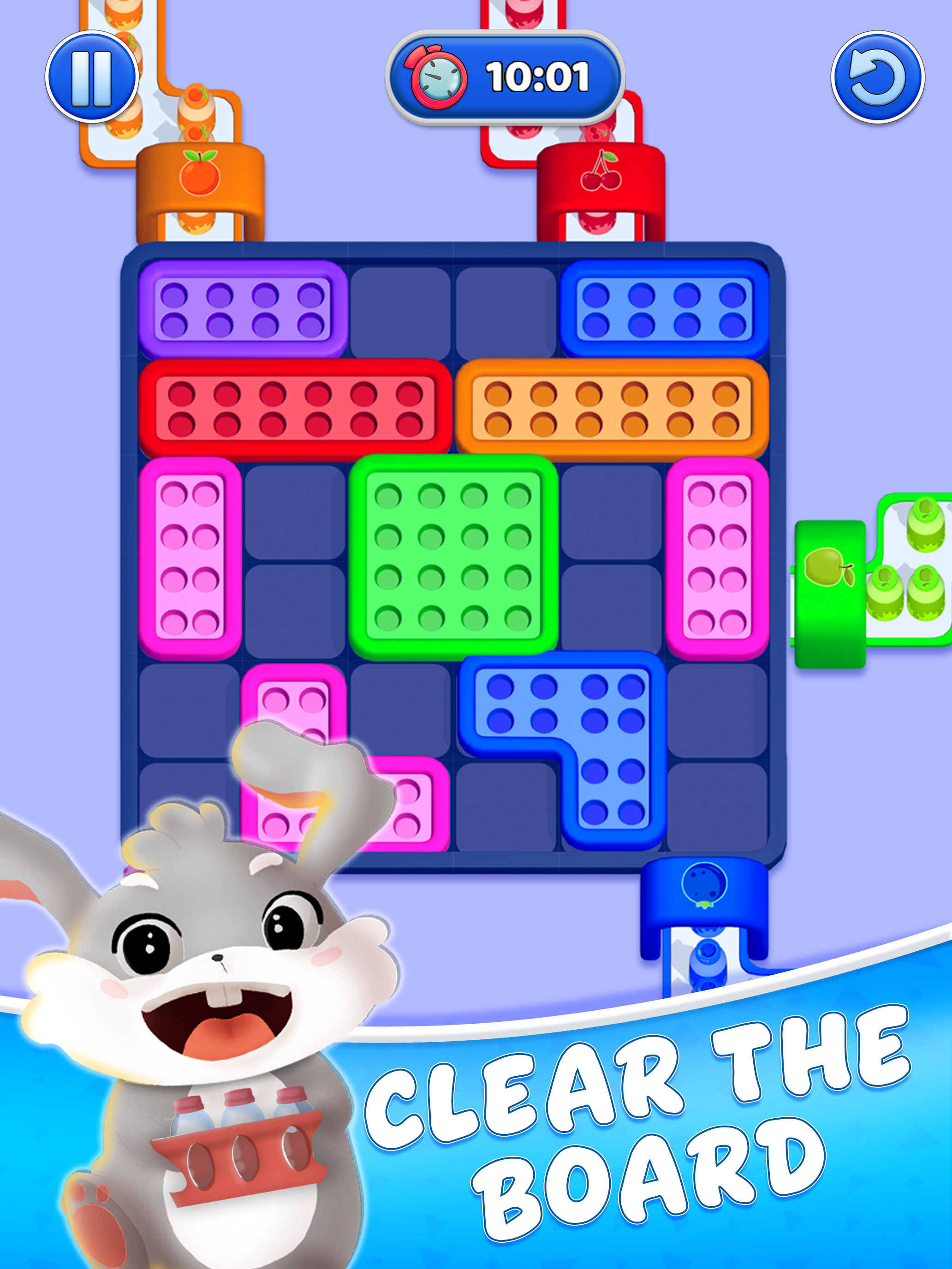 Bottle Run: Block Puzzle
