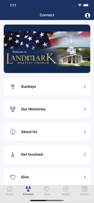 Landmark Baptist Church FL screenshot 2