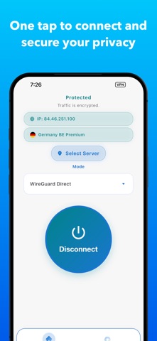 IronGuard VPN – Tap & Go Proxy Screenshot 3 of 6