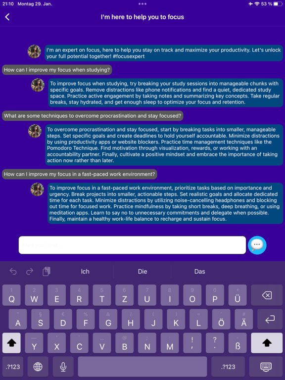 App screenshot
