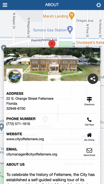 Fellsmere History Walking Tour