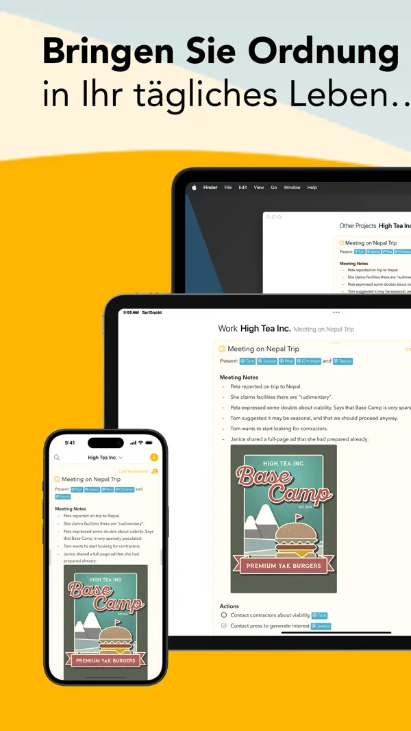 Agenda. Screenshot 9