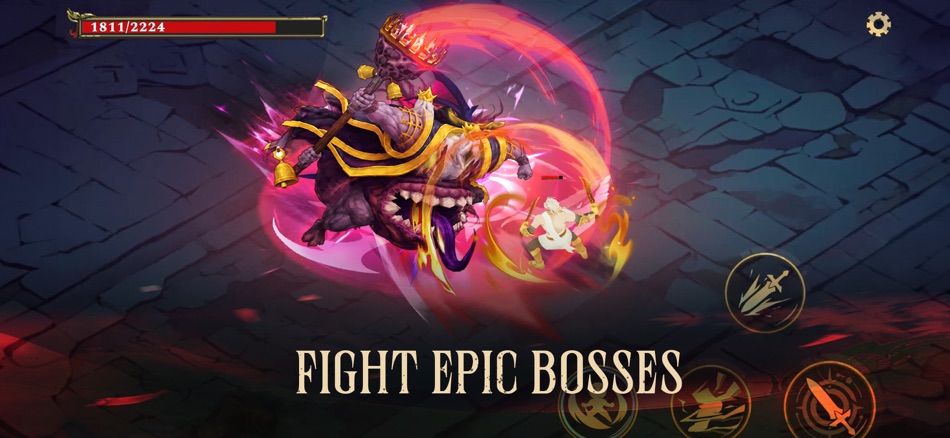 #5. God Rivals: RPG Roguelike (iOS) By: Gamee