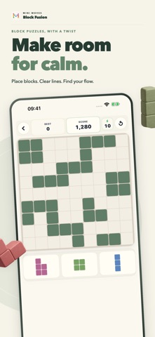Mini Moves: Block Fusion screenshot 1