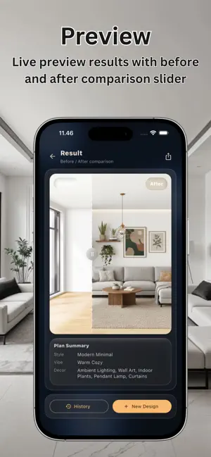 AI Livingroom Makeover Planer screenshot 4