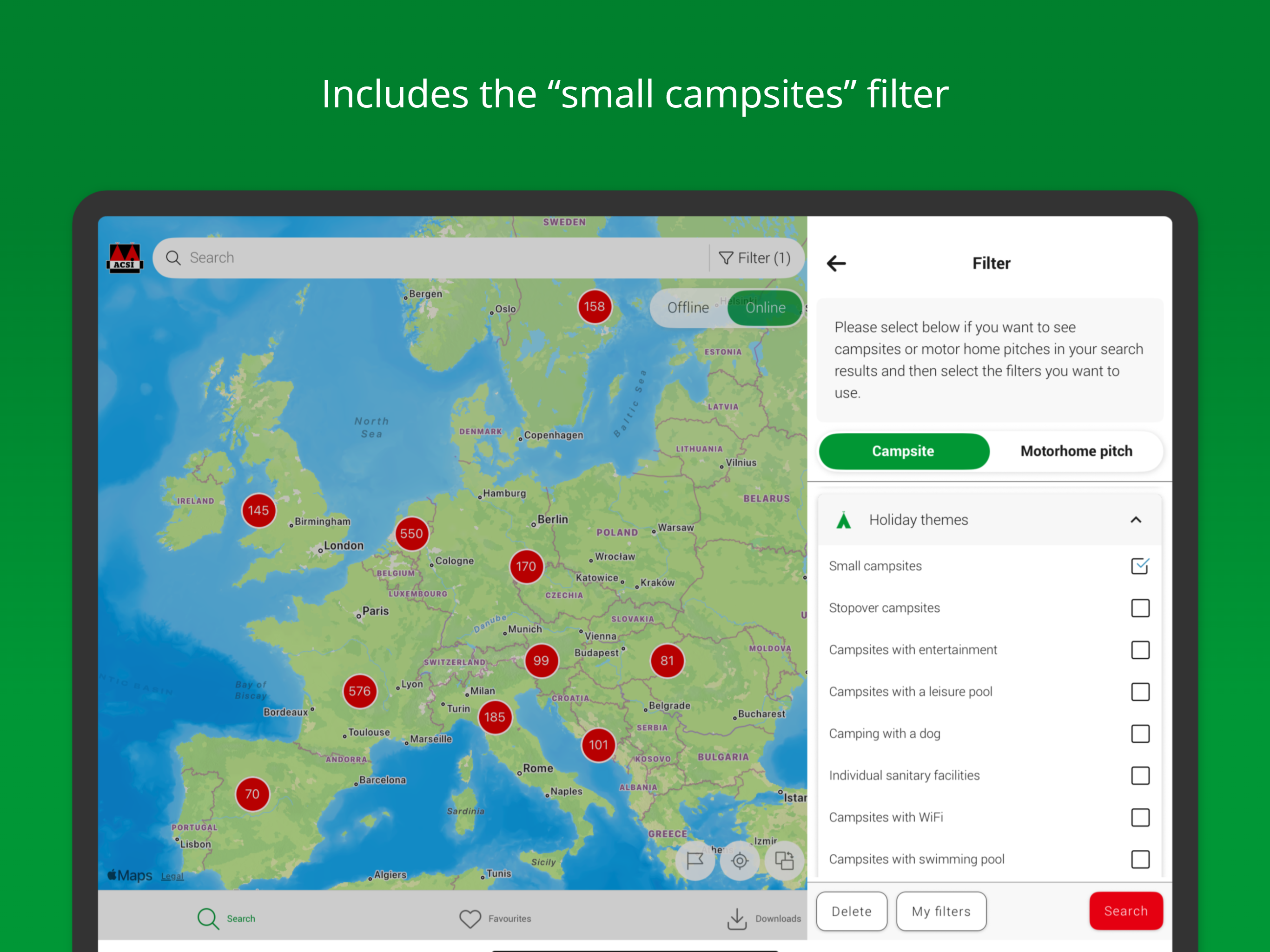 ACSI Great Little Campsites screenshot 6