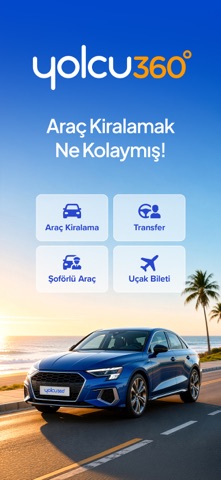 Yolcu360 - Araç Kiralama screenshot