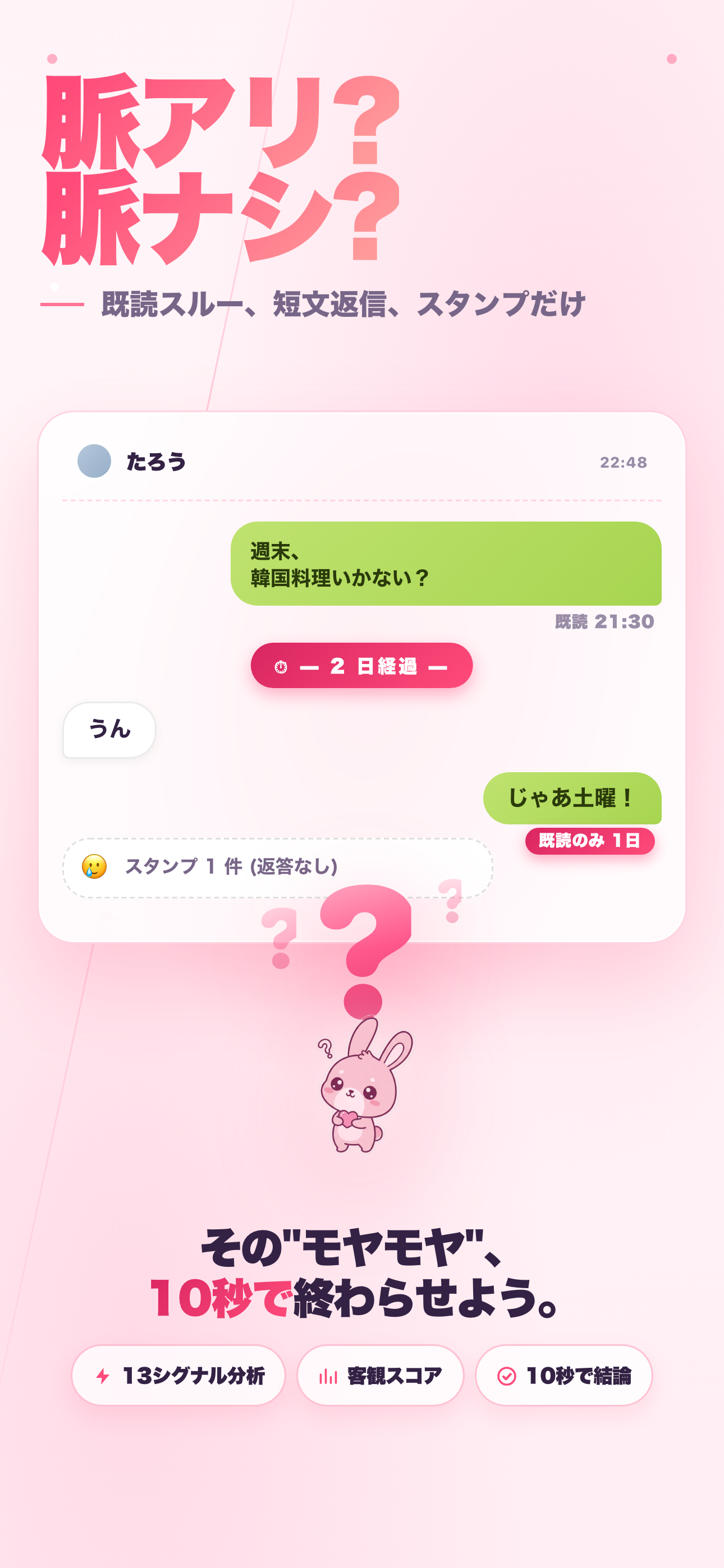 みゃくる - LINEトーク分析 脈あり判定 screenshot 8