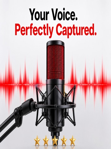 Easy Voice Recorder: Audio App iPad screenshot