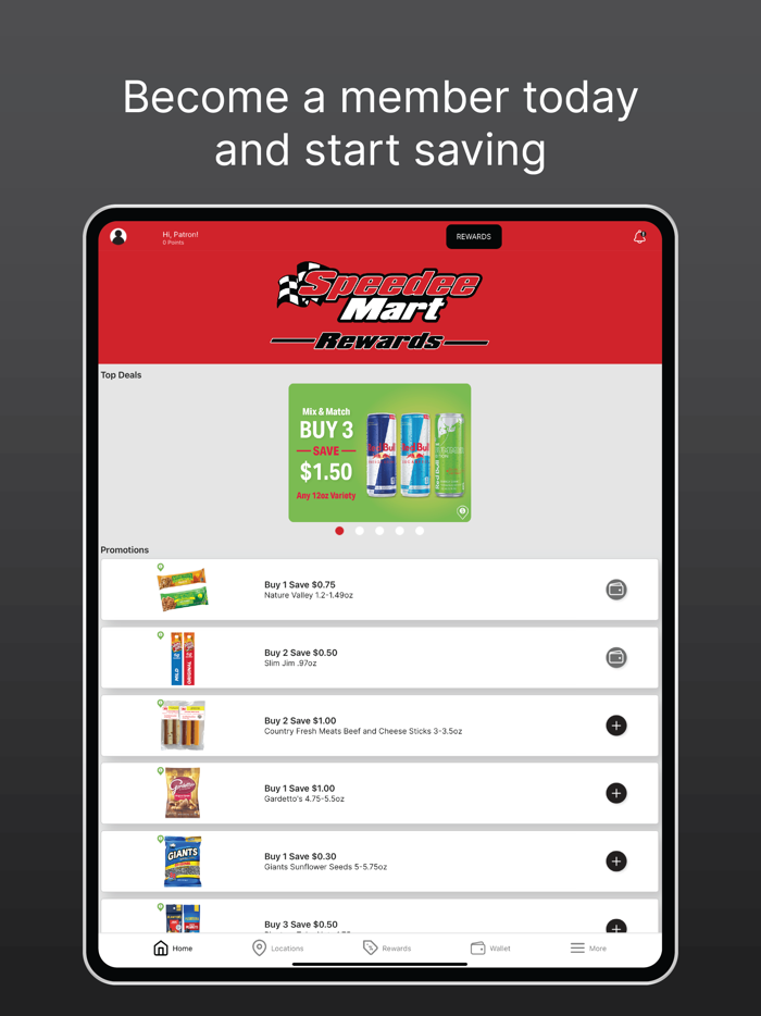 Speedee Mart Rewards