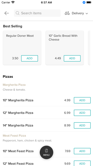 Bravo Pizza Liverpool Screenshot