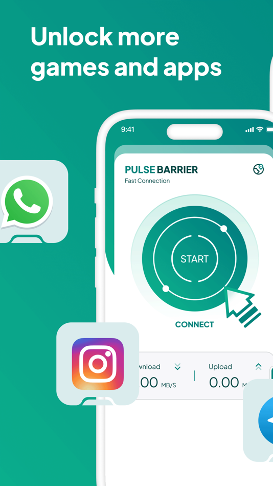 #1. PulseBarrier Connect (iOS) Podle: Beya Network Technology Limited