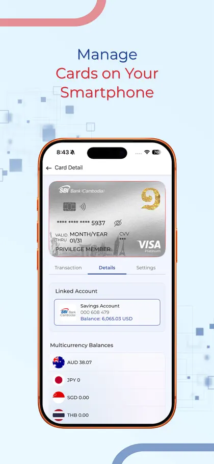Captura 6 de 6 de SBI BANK (CAMBODIA)