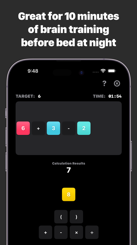 #6. Calc Brain | Brain Training (iOS) 由: Romiick LLC