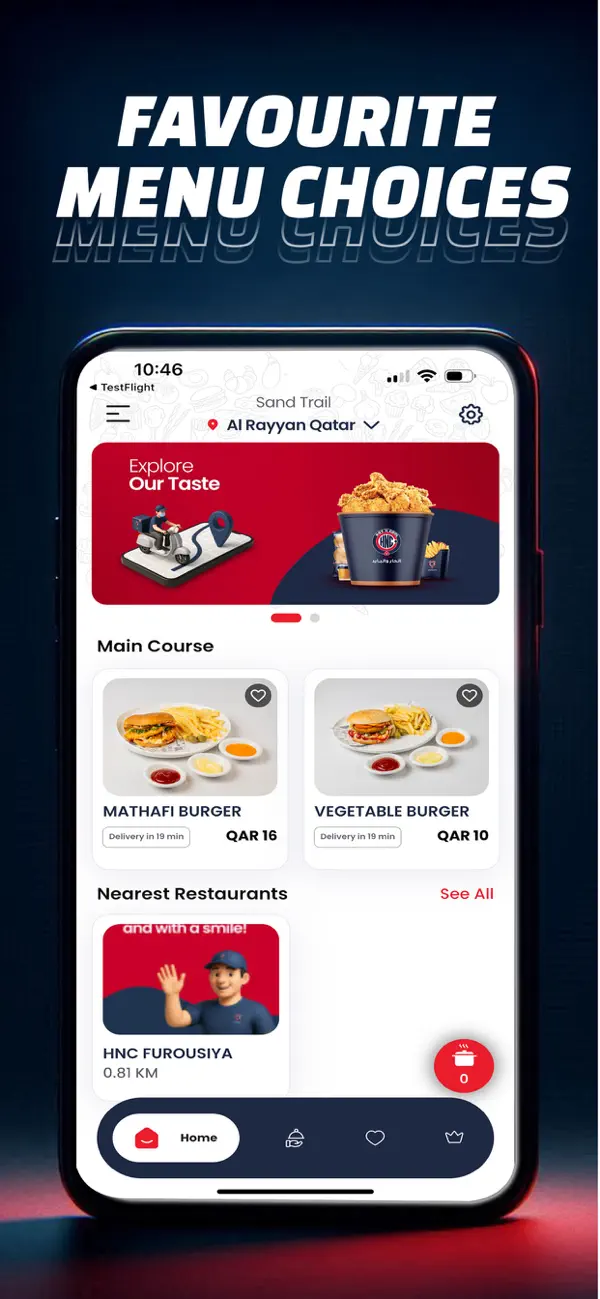 Screenshot #2 pour HOT N COOL - Food Delivery