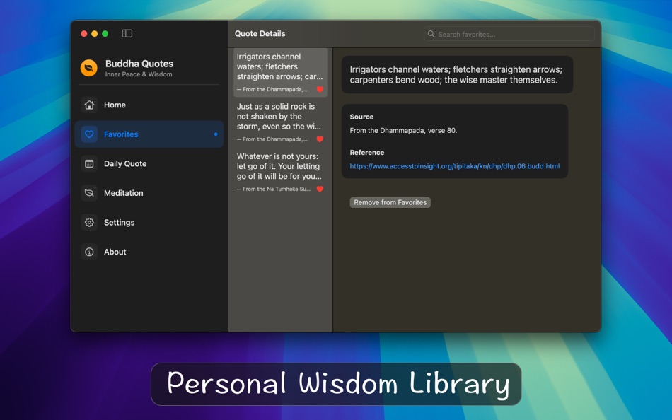 #2. BuddhaQuotesApp (macOS) di: 亚兰 郑
