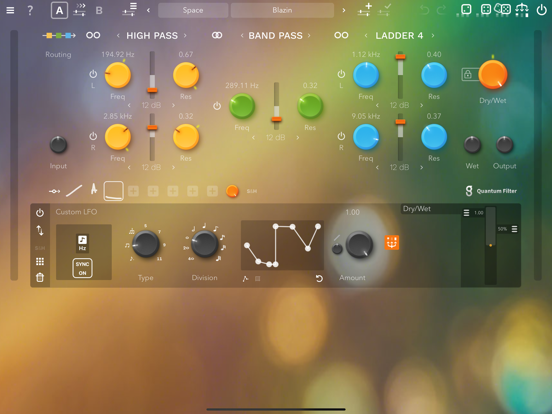 Screenshot #4 pour GSDSP Quantum Filter