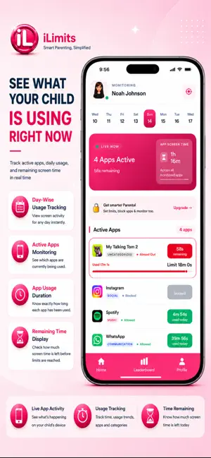 iLimits – Parental Controls screenshot 3