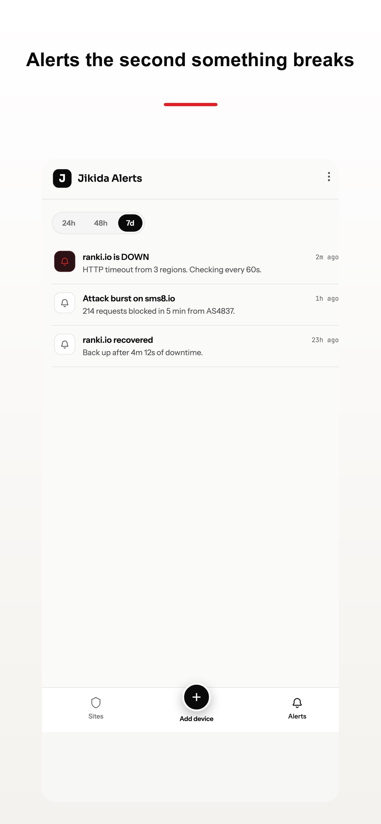 Screenshot 3 of Jikida.io - Web Security