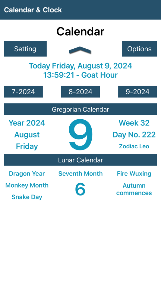 #1. Calendar & Clock (iOS) 由: VS Computing Company Limited