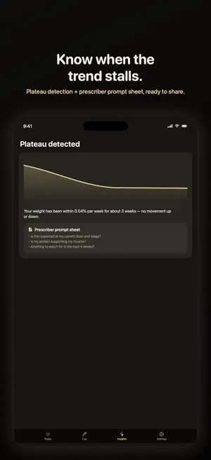 GLP-1 Coach: Ozempic Journal screenshot 4