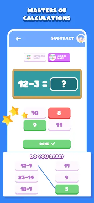 Easy maths: add & subtract app screenshot 3