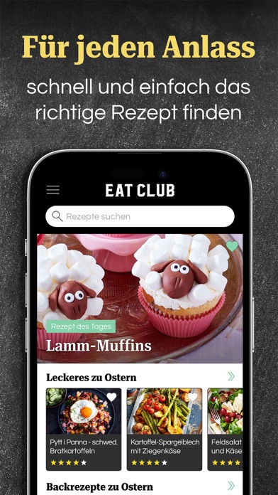 EAT CLUB – Rezepte & Kochen Screenshot