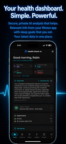 Health Check-In: How I Feel screenshot
