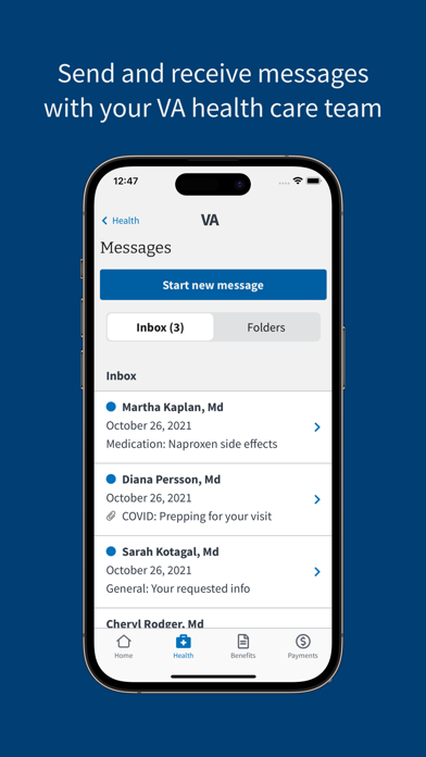 VA: Health and Benefits Screenshot