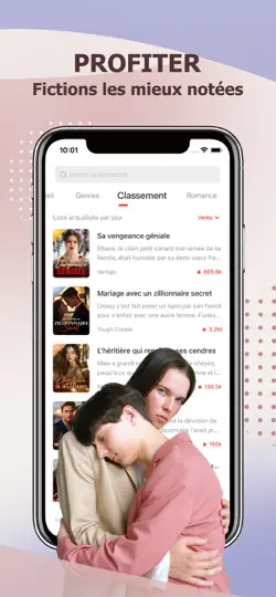 Capture d'écran de ReadNow: Livres Audio & Romans sur iPhone 3