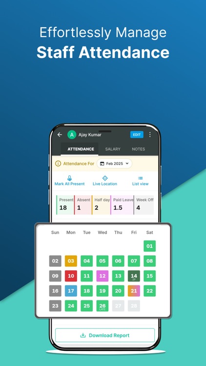 SalaryBox- Attendance, Payroll