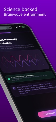 Binaura - deep sleep protocol Screenshot 2 of 7