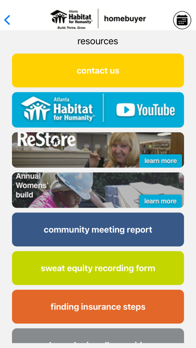 Atlanta Habitat Homebuyer Screenshot