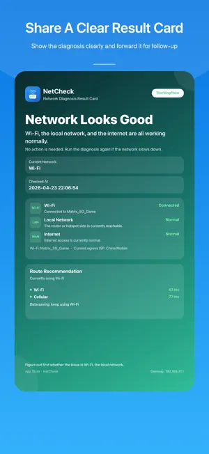 NetCheck - WiFi & LAN screenshot 3