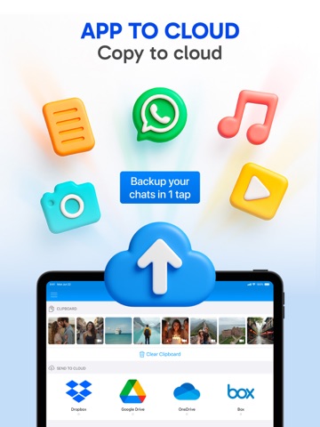 AppToCloud - Copy My Data iPad screenshot