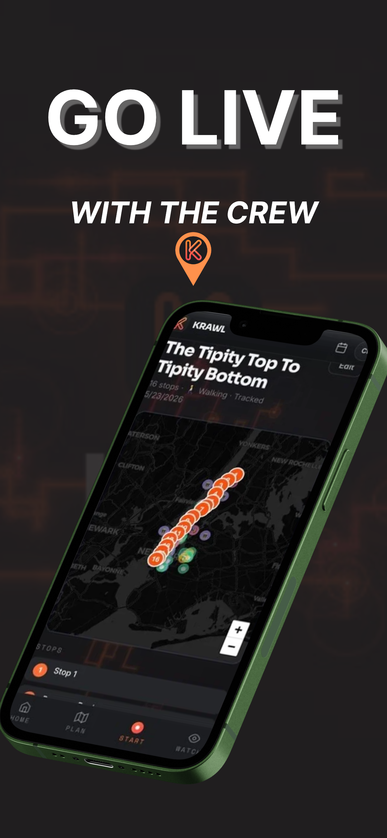 Krawl- Track the Night screenshot 2