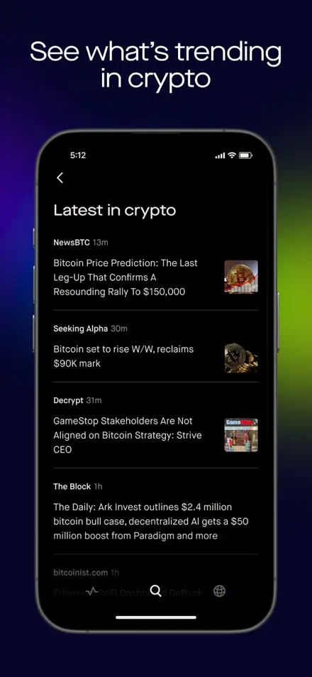 Robinhood Crypto app screenshot 6