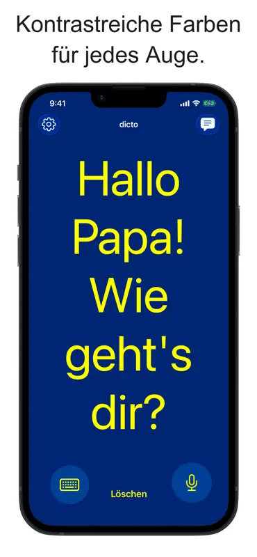 dicto: sprachanzeige screenshot 3 of 6