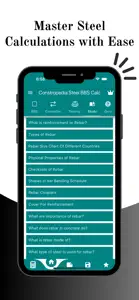 Constropedia Steel BBS Calc screenshot #2 for iPhone