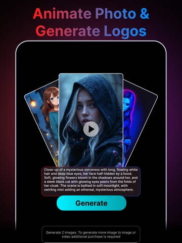AI Video,Art & Image Generator iPad screenshot