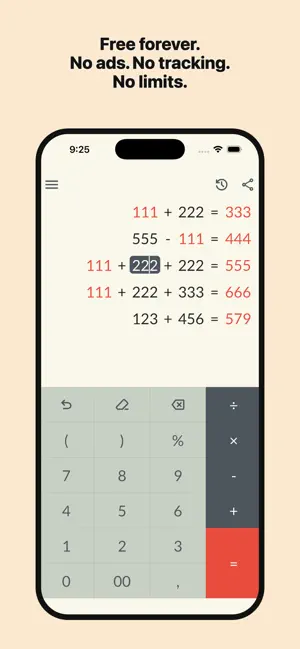FlexCalc: Flexible Calculator screenshot 1