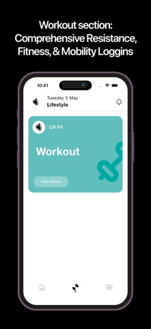 LH Fitness iPhone screenshot
