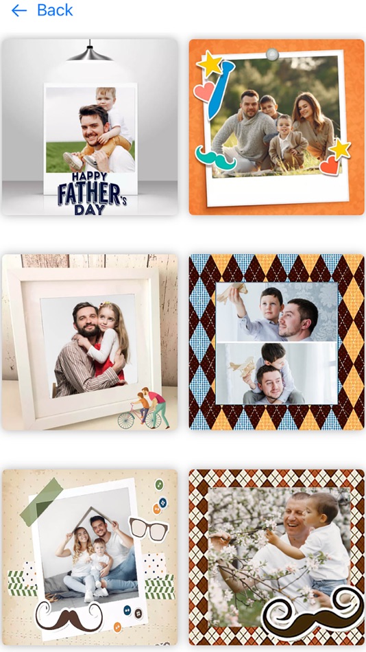 #4. Father's day Frame (iOS) Podle: Nazly Maryori Rea Legarda